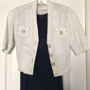 White House Black Market Cropped Jacket